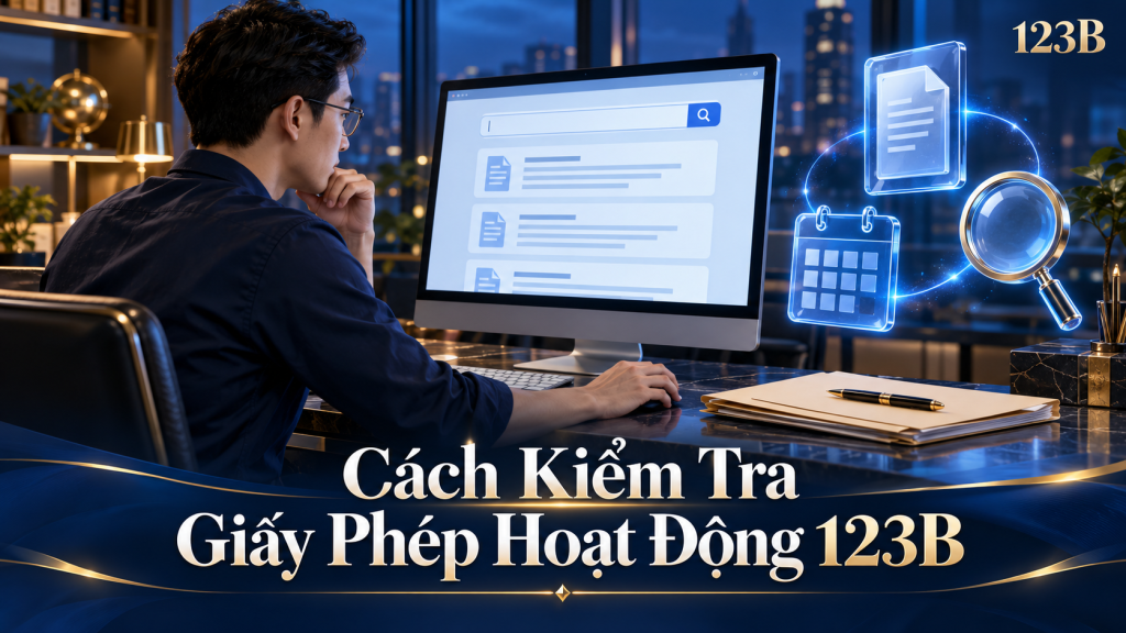 Cách Kiểm Tra Giấy Phép Hoạt Động 123B