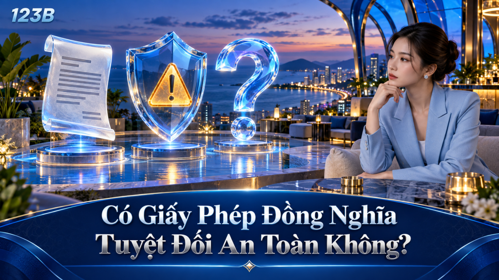 Có Giấy Phép Đồng Nghĩa Tuyệt Đối An Toàn Không?
